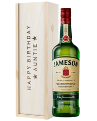 Irish Whiskey Birthday Gift For Auntie