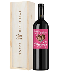Personalised Champagne Happy Anniversary Photo Upload