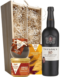 Taylors 10 Year Old Port Hamper