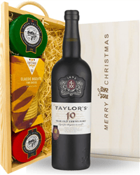 Vintage Port and Cheese Christmas Hamper