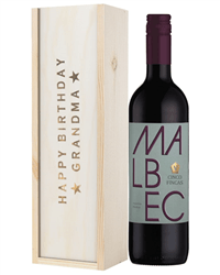Wine Birthday Gift For Grandma