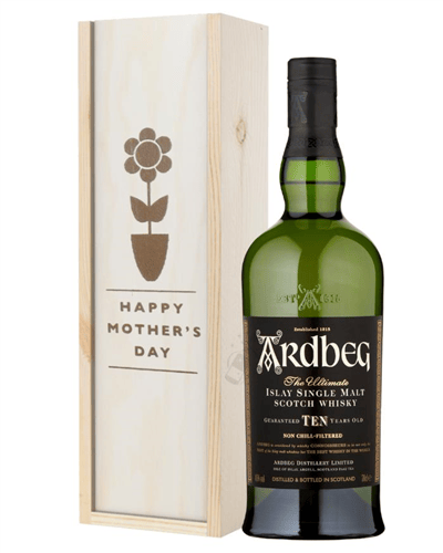 Ardbeg 10 Year Old Single Malt Whisky Mothers Day Gift