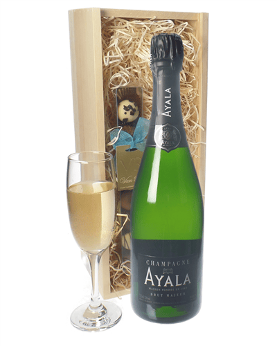 Ayala Champagne and Chocolates Gift Set