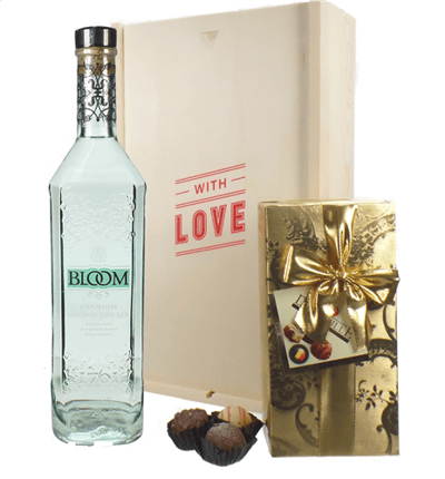 Bloom Gin And Chocolates Valentines Gift