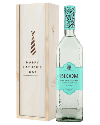 Bloom Gin Fathers Day Gift In Wooden Box