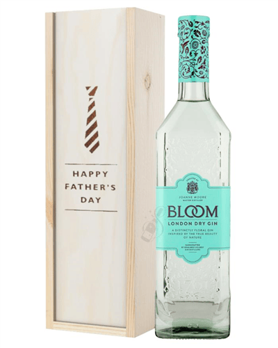 Bloom Gin Fathers Day Gift In Wooden Box