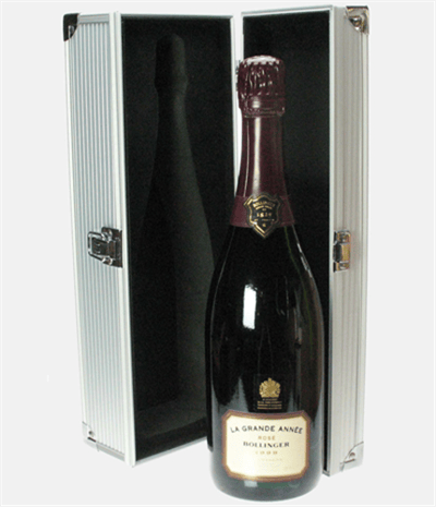 Bollinger Grande Annee Vintage Rose Champagne Gift in Wooden Box