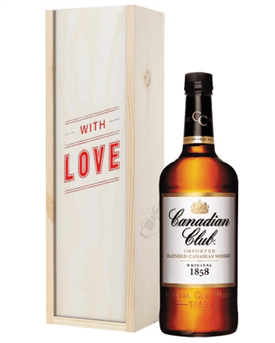 Canadian Club Whisky Valentines Day Gift