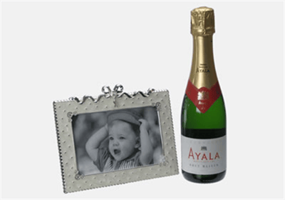 Champagne Silver Frame Gift