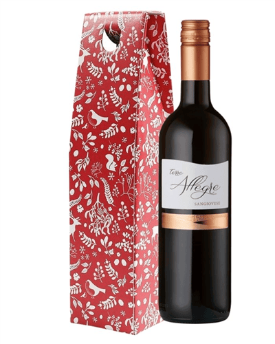 Christmas Italian Sangiovese Wine Gift