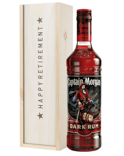 Dark Rum Retirement Gift