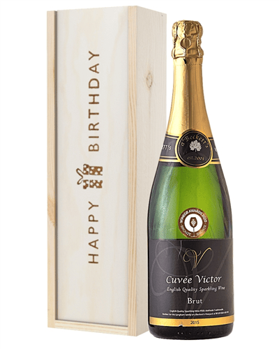 English Sparkling Wine Birthday Gift