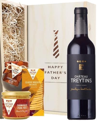 Fathers Day Bordeaux Red Wine Hamper