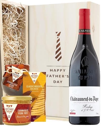 Fathers Day Chateauneuf Du Pape Wine Hamper