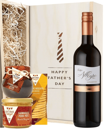 Fathers Day Italian Red Wine Hamper