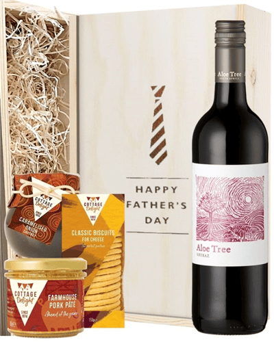 Fathers Day South African Shiraz Red Wine Hamper