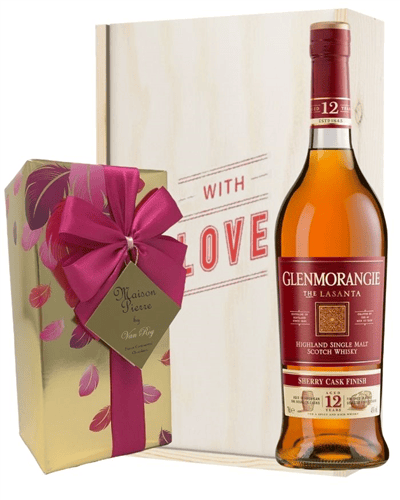 Glenmorangie LaSanta Whisky and Chocolates Valentines Gift