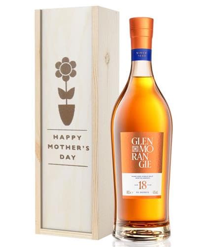 Glenmorangie 18 Year Old Single Malt Whisky Mothers Day Gift