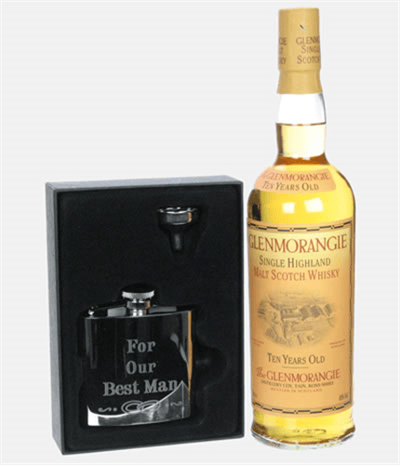 Glenmorangie Best Man Hip Flask