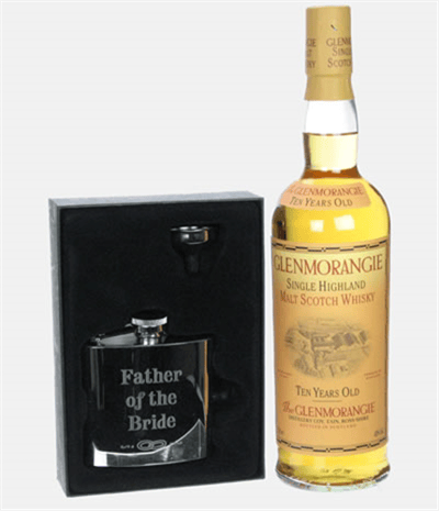 Glenmorangie Father Of The Bride Hip Flask