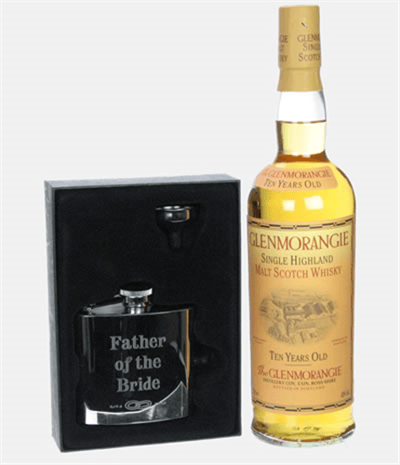 Glenmorangie Father Of The Bride Hip Flask