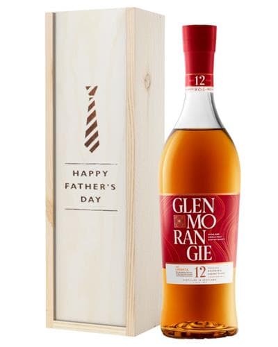 Glenmorangie Lasanta Single Malt Whisky Fathers Day Gift In Wooden Box