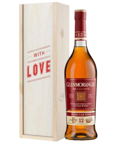 Glenmorangie Lasanta Single Malt Whisky Valentines Day Gift