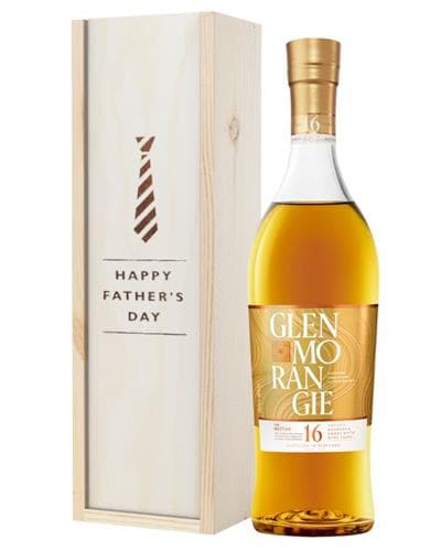 Glenmorangie Nectar Dor Malt Whisky Fathers Day Gift In Wooden Box