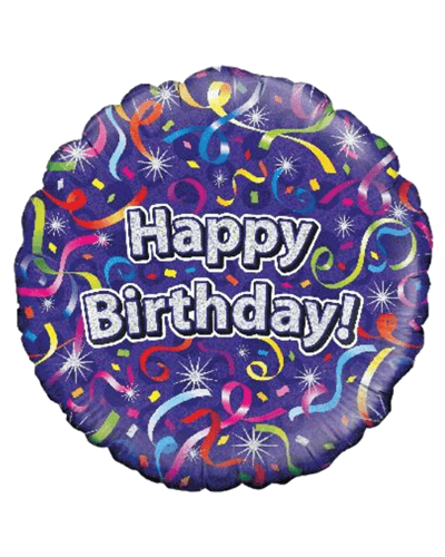 Happy Birthday Helium Balloon Gift