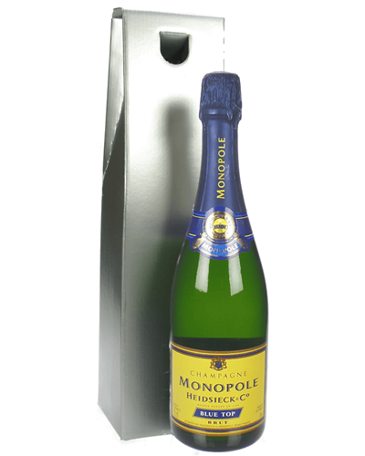 Heidsieck Monopole Champagne Gift in Wooden Box