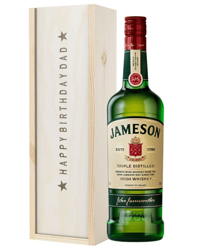 Irish Whiskey Birthday Gift For Dad