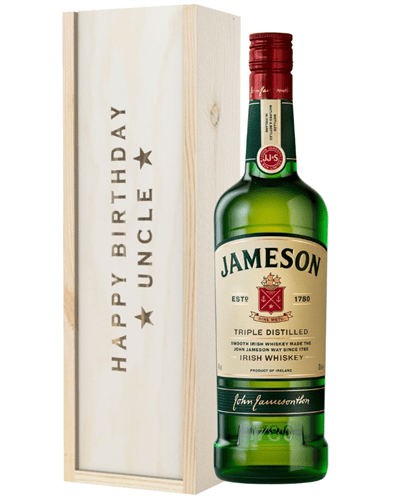 Irish Whiskey Birthday Gift For Uncle