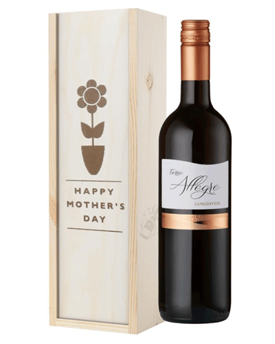 Italian Sangiovese Red Wine Mothers Day Gift