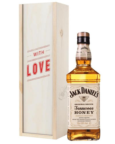Jack Daniels Honey Whiskey Valentines Day Gift