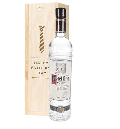 Ketel One Vodka Fathers Day Gift In Wooden Box