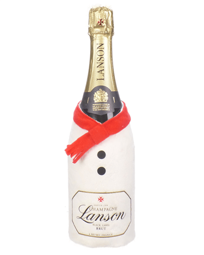 Lanson Black Label Champagne Christmas Gift
