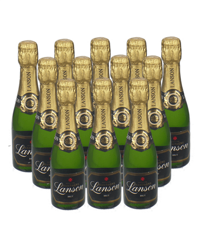 Lanson Black Label Champagne Mini Quarter Case