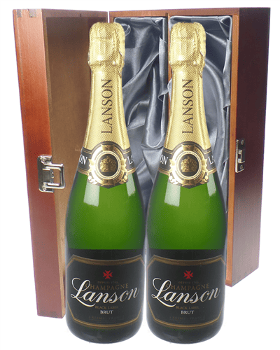 Lanson Champagne Twin Luxury Gift