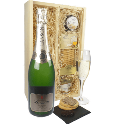 Lanson Gold Label Champagne Hamper