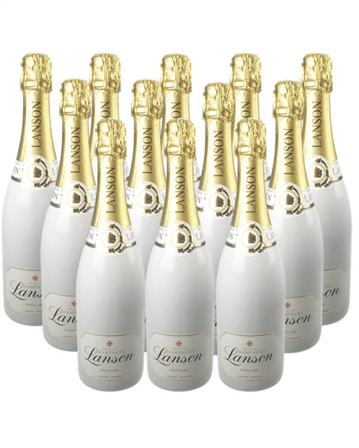 Lanson White Label Champagne Case