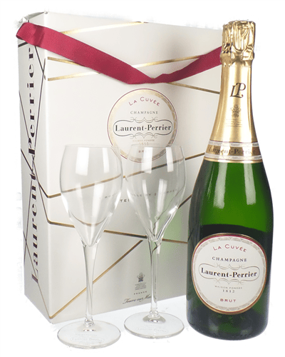 Laurent Perrier Branded Flute Set