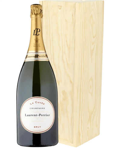Laurent Perrier Champagne Magnum 150cl in Wooden Gift Box