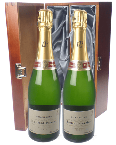 Laurent Perrier Champagne Twin Luxury Gift