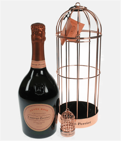Laurent Perrier Rose Champagne And Stopper