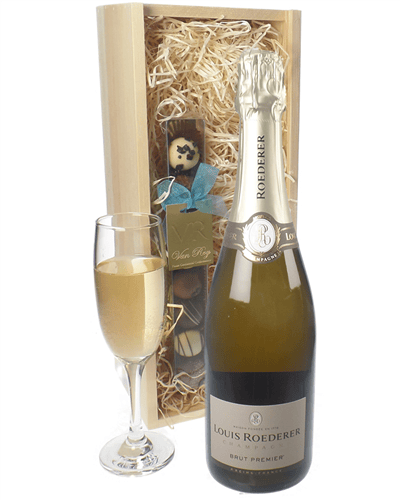 Louis Roederer Champagne and Chocolates Gift Set