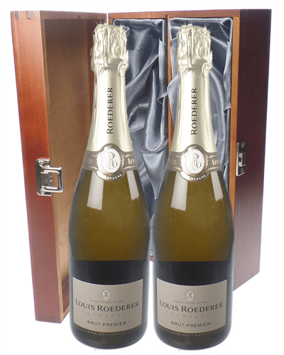Louis Roederer Champagne Twin Luxury Gift