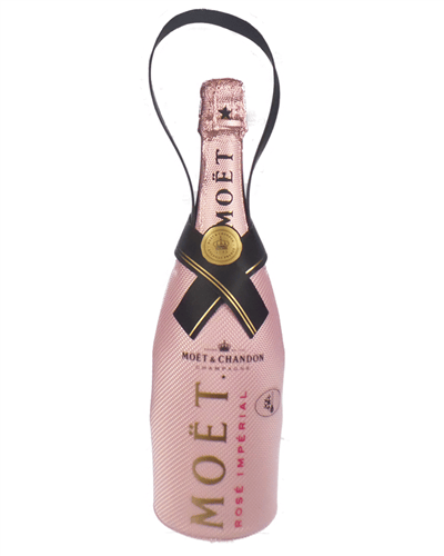 Moet and Chandon Rose Diamond Suit Champagne Gift