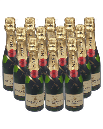 Moet Chandon Champagne Mini Quarter Case