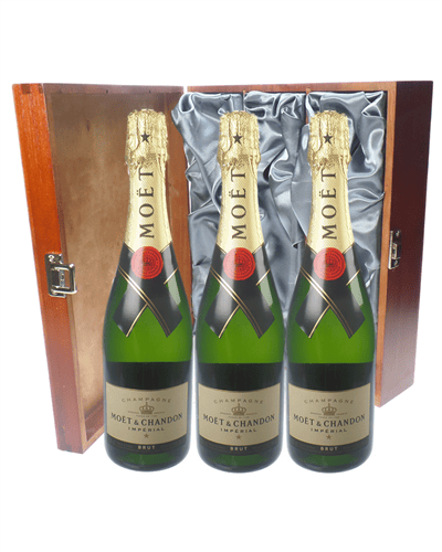 Moet et Chandon Champagne Triple Luxury Gift