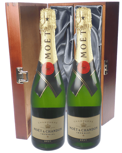 Moet et Chandon Champagne Twin Luxury Gift